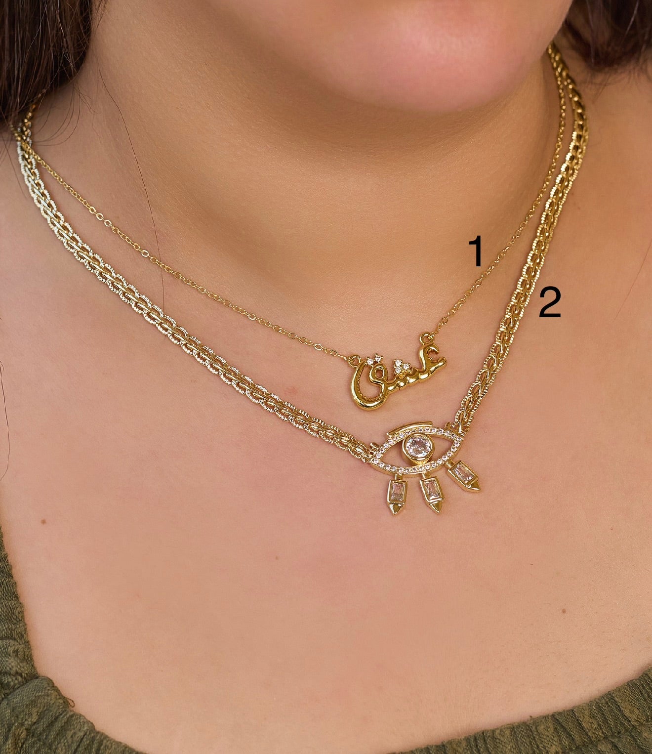 Necklace Gold plated 18k