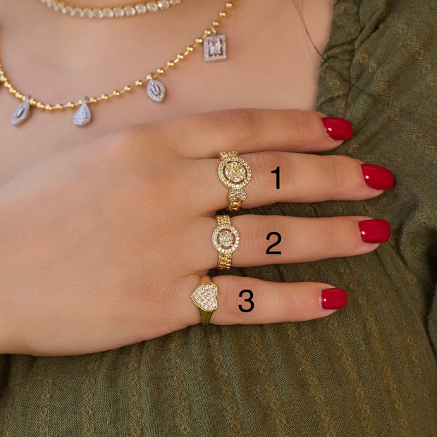 Gold plated 18k Lazurde collection summer