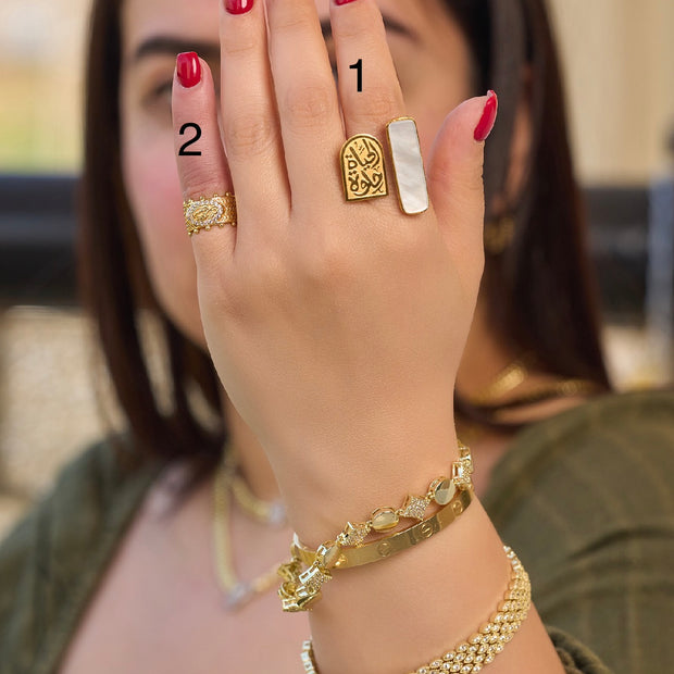 Gold plated 18k
