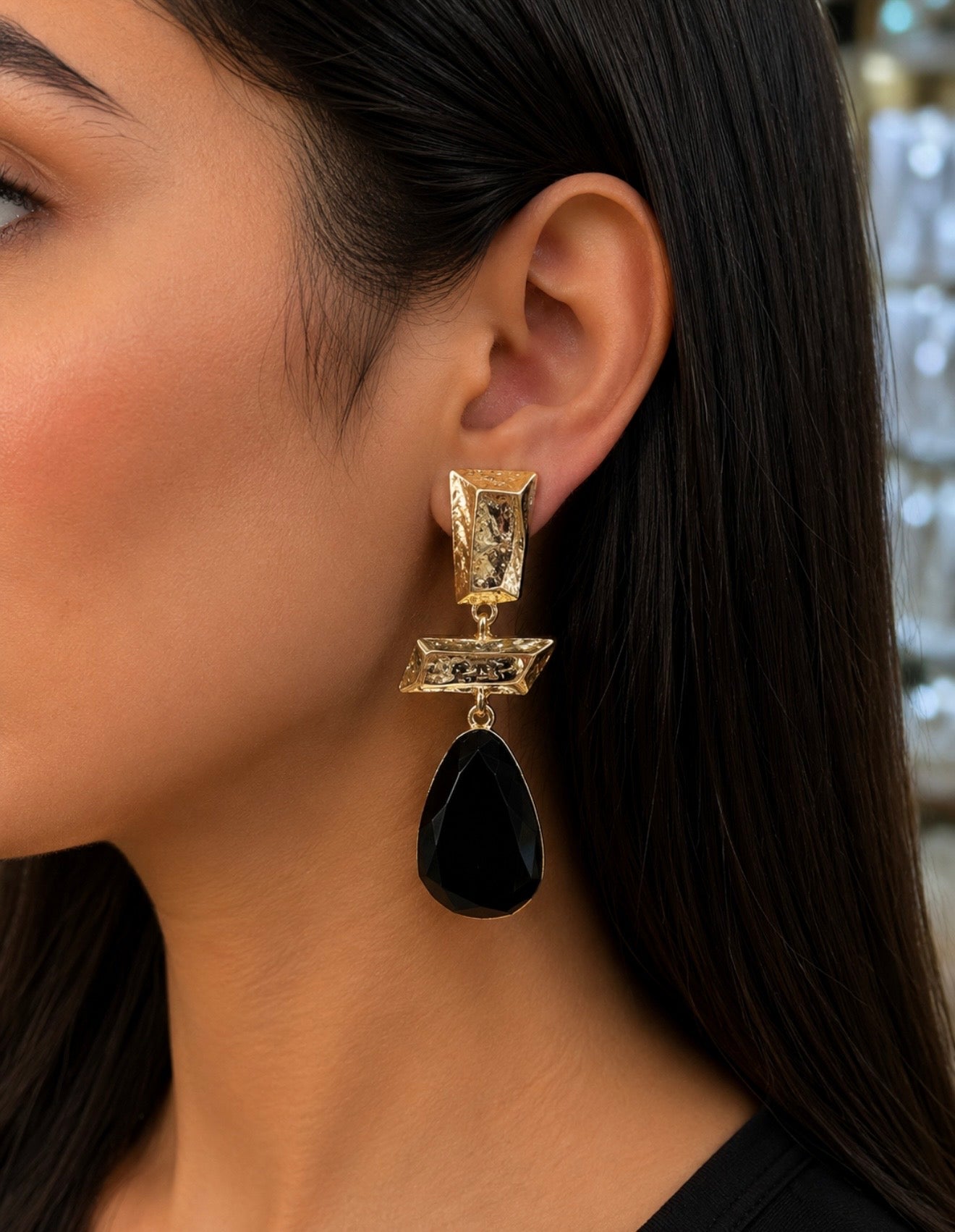 Earring turkey design
