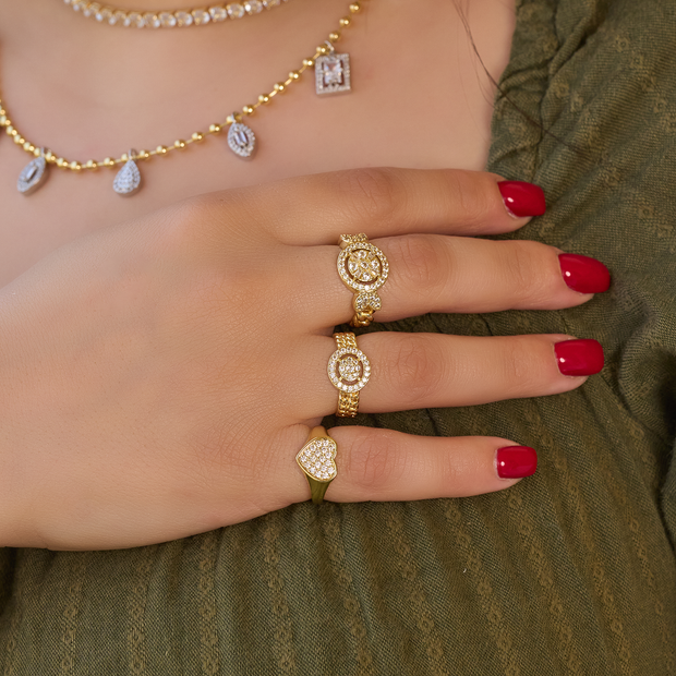 Gold plated 18k Lazurde collection summer