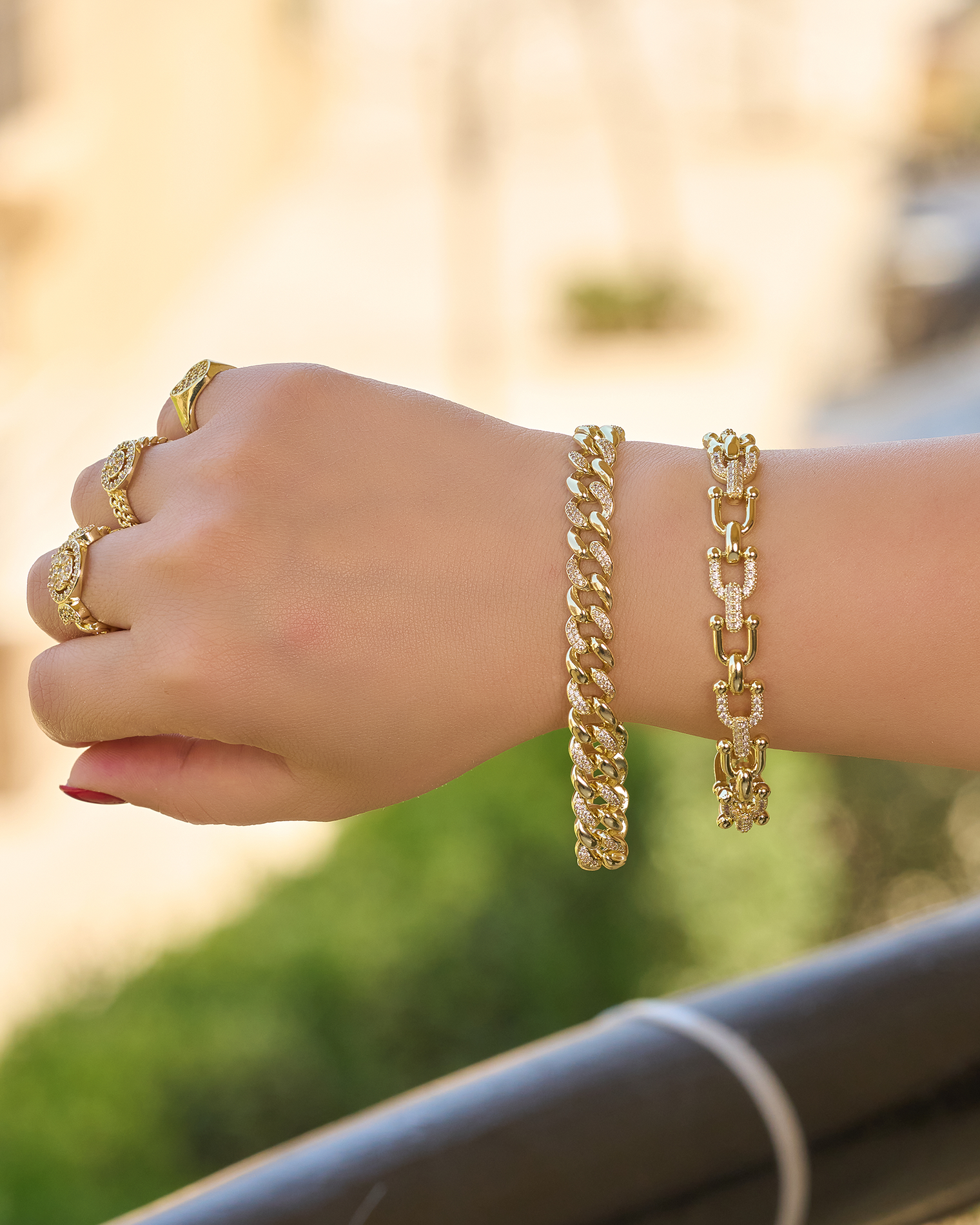 Gold plated 18k