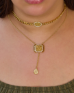 Necklace gold plated1-  (انت عمرى) 2- هويت انا))