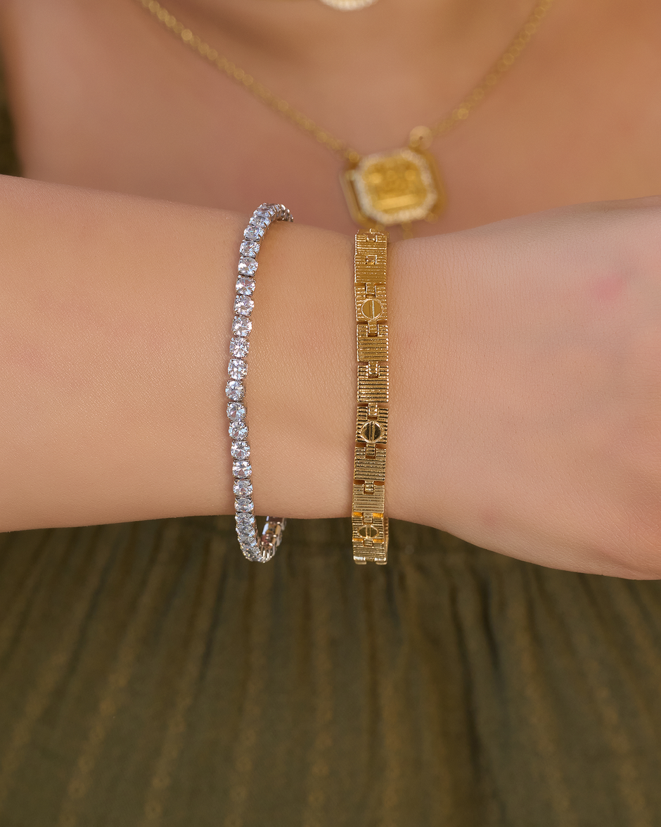 Gold plated 18k