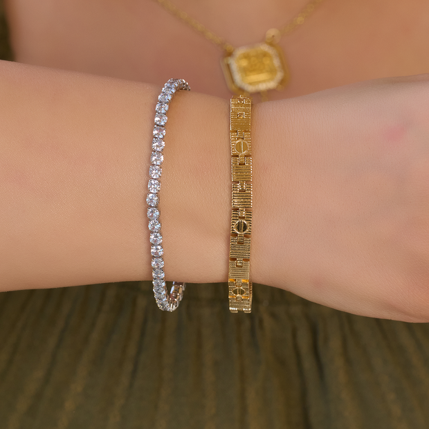 Gold plated 18k