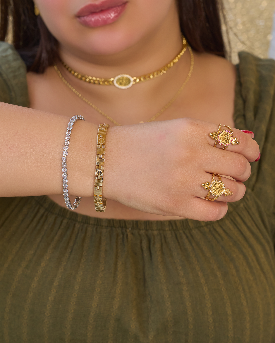 Gold plated 18k