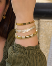 Gold plated 18k real zircon