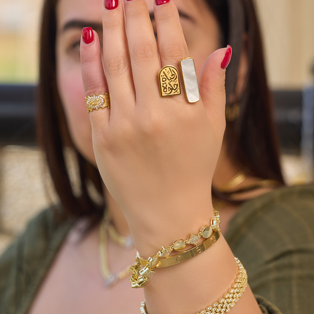 Gold plated 18k