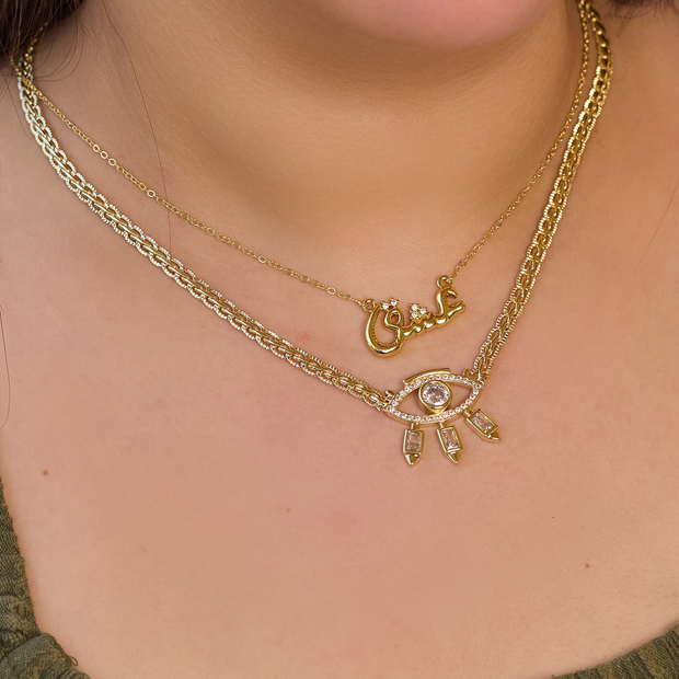 Necklace Gold plated 18k