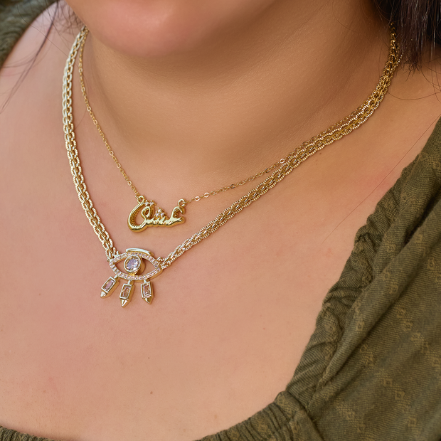 Necklace Gold plated 18k