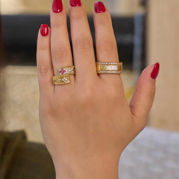 نحاس مطلى دهب عيار ٢٤
