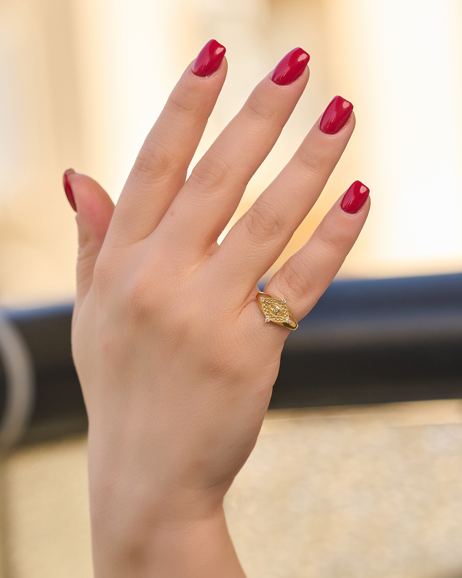Gold plated 18 k