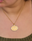 Necklace نحاس مطلى دهب عيار 24 (وبشرناها)