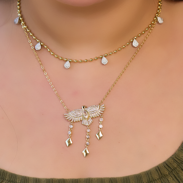 Necklace Gold plated 18k