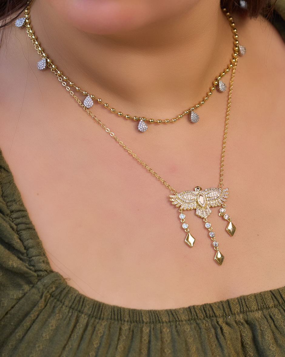 Necklace Gold plated 18k