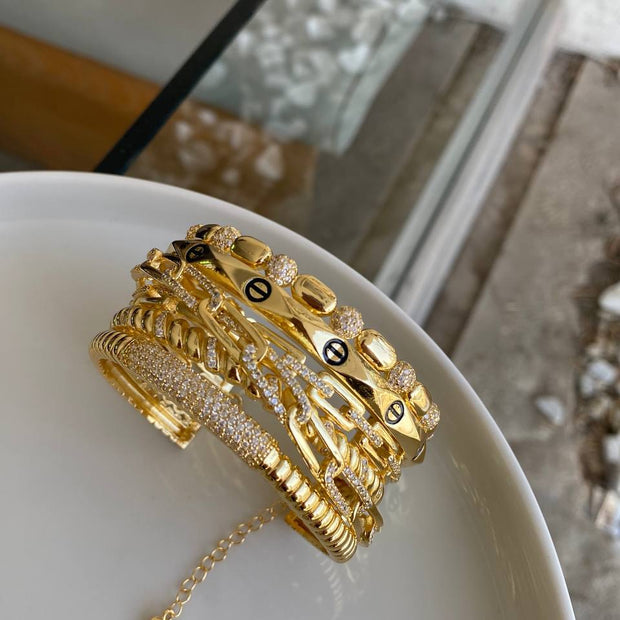 Lazurde style gold plated